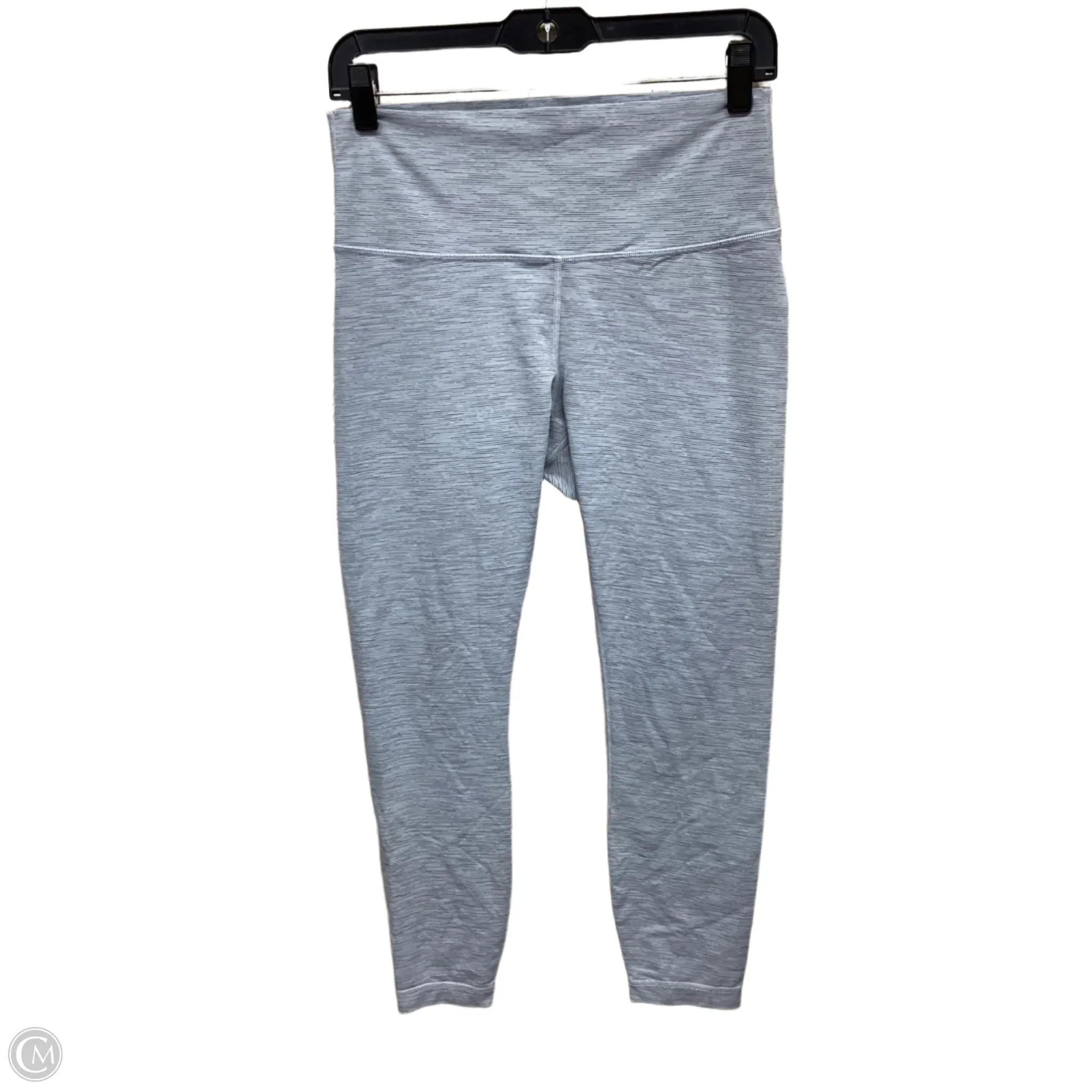 Athletic Leggings By Lululemon In Grey, Size: 10