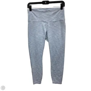 Athletic Leggings By Lululemon In Grey, Size: 10