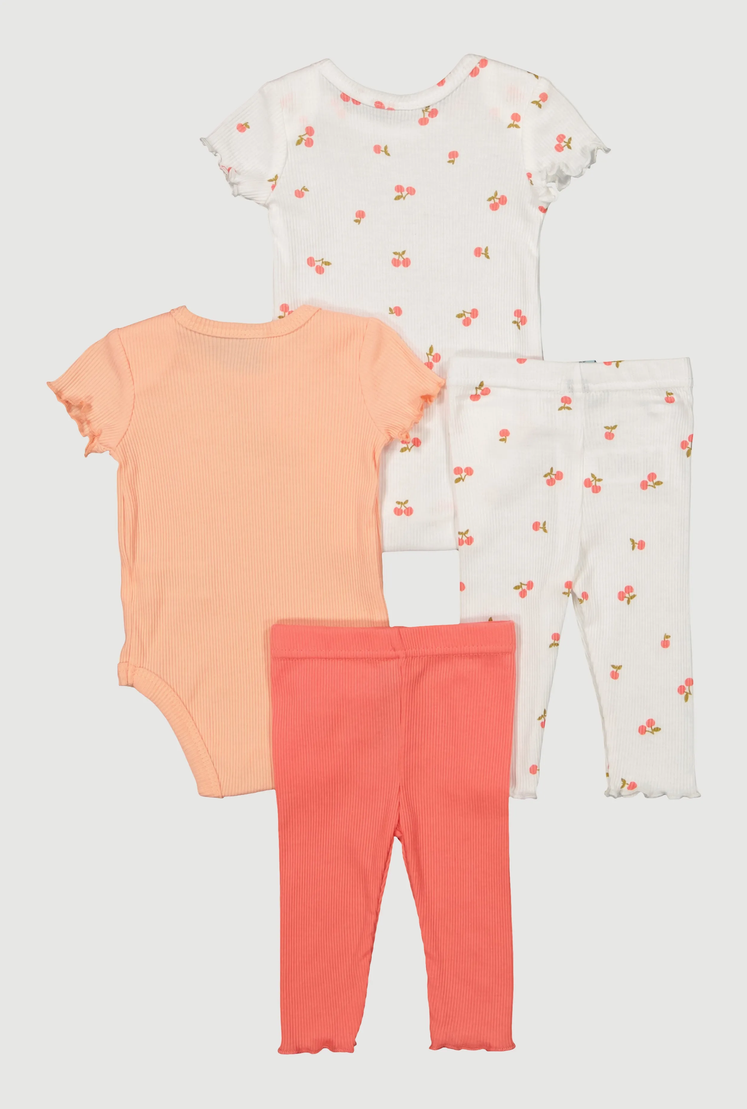 Baby Girls 0-9M The Sweetest Graphic Bodysuits and Leggings