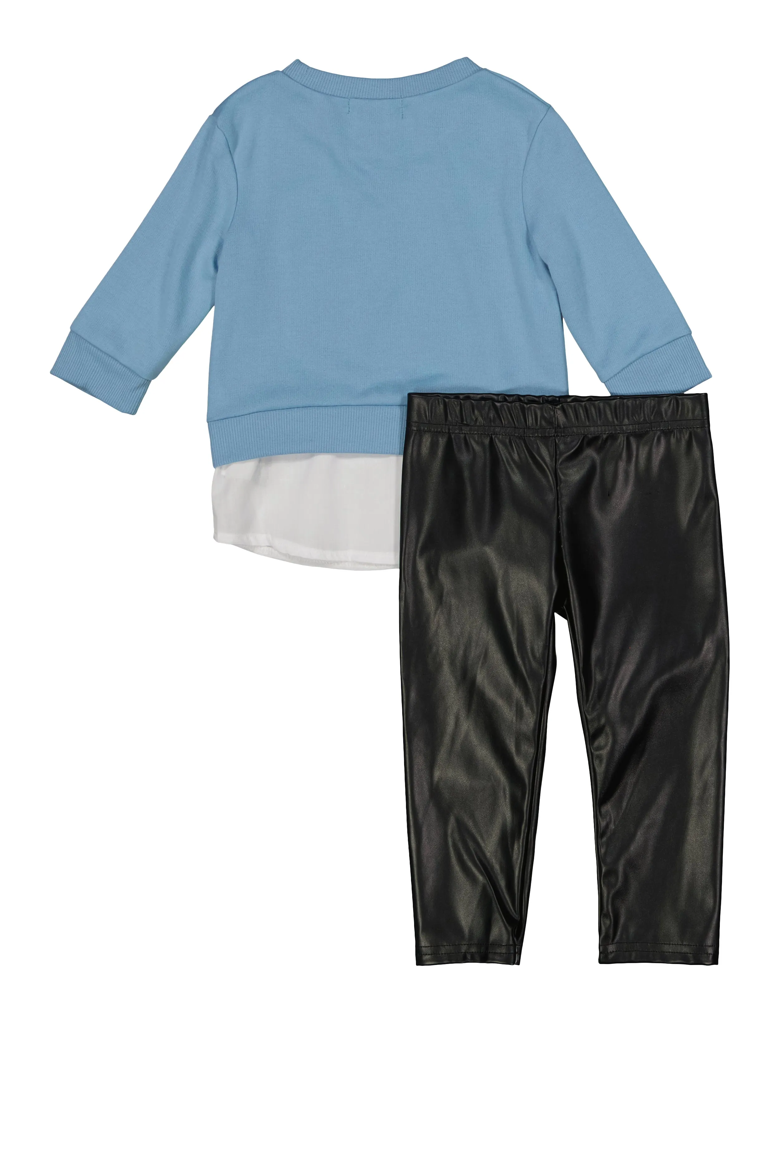 Baby Girls 12-24M Dream New York Graphic Sweatshirt and Leggings