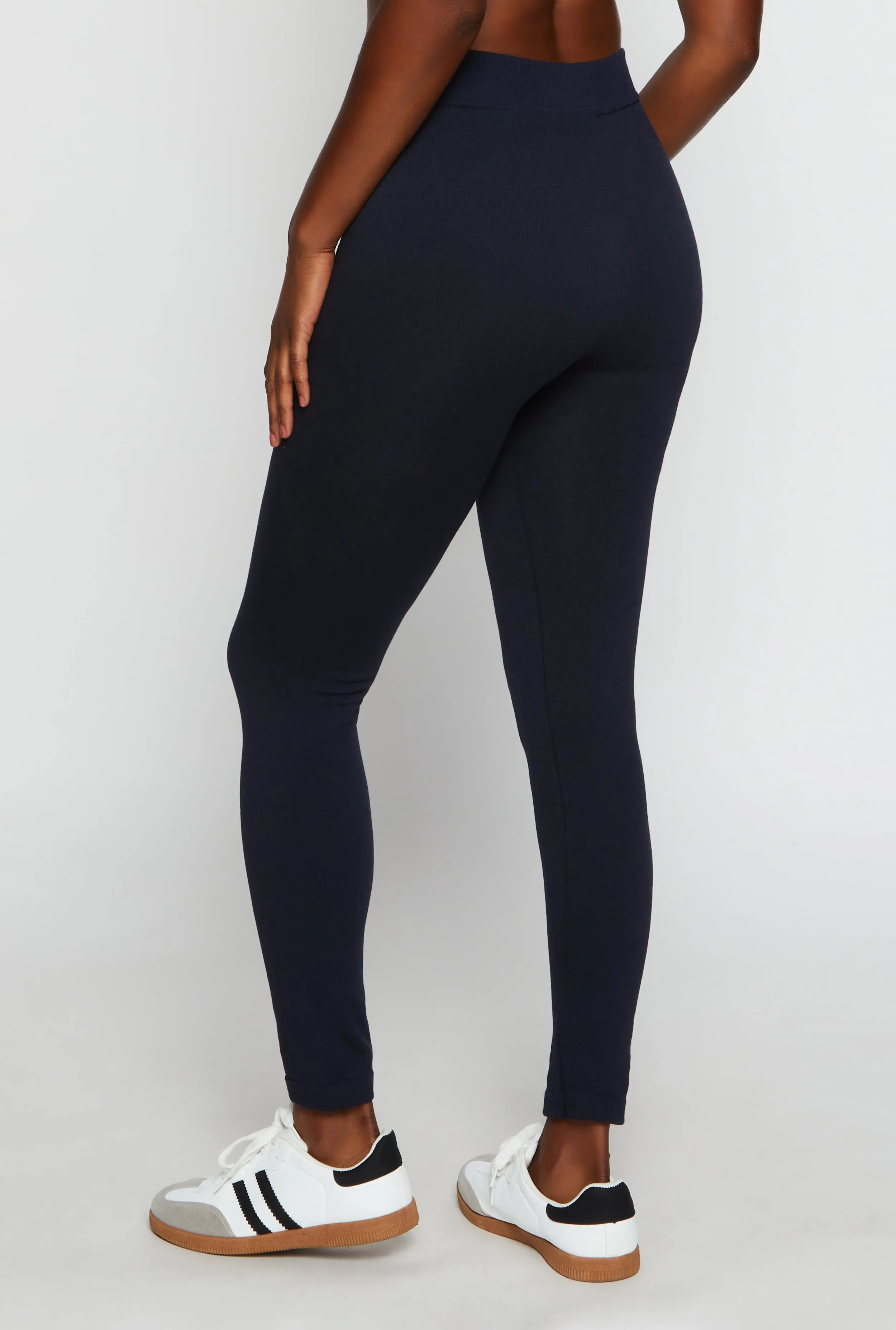 Basic French Terry High Waist Leggings