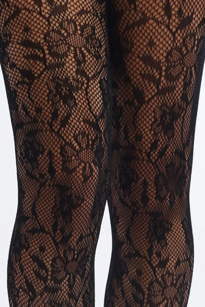 Black Lace Tights
