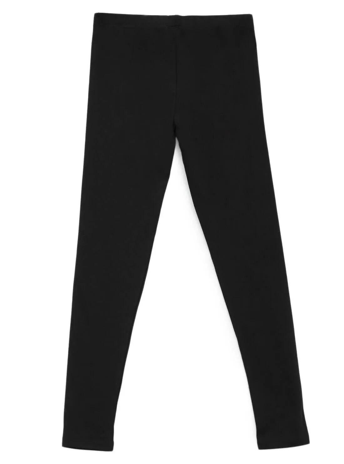 Black Logo Kids Leggings (7-16)