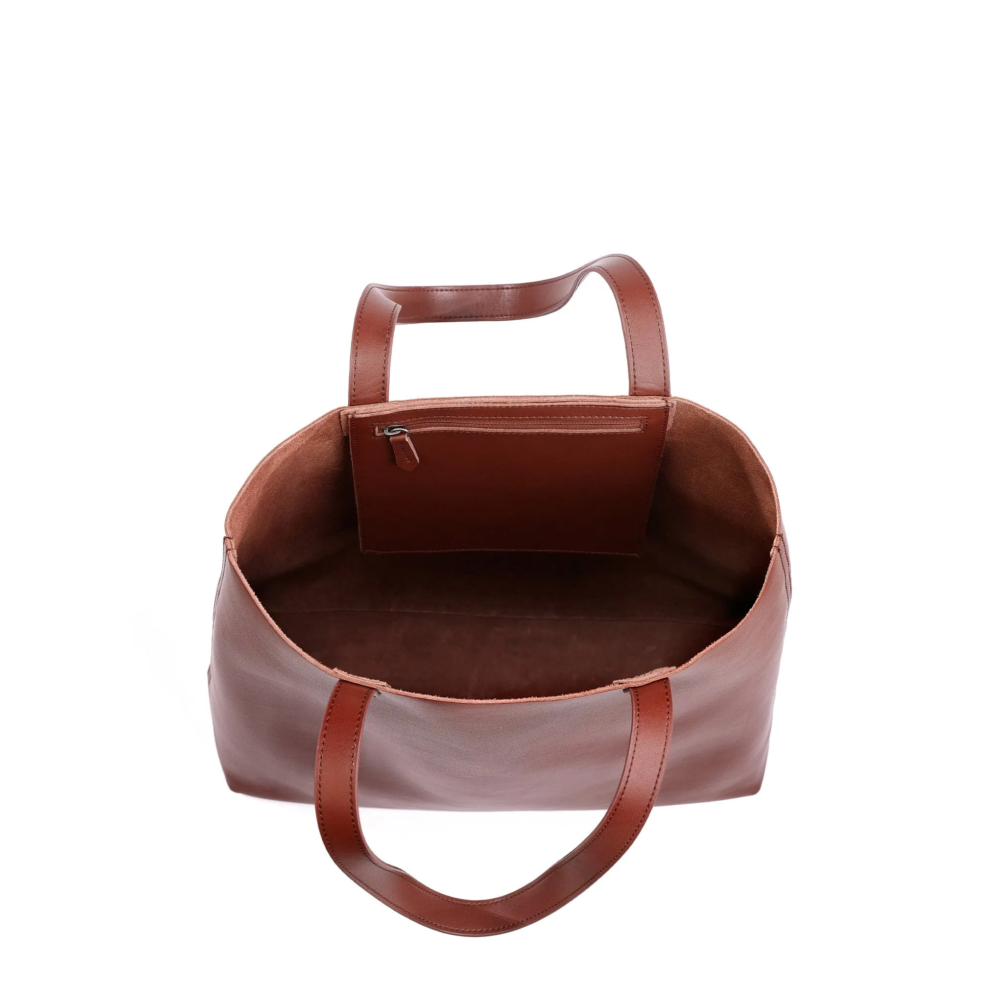 Carryall Made Easy Leather Tote 16”