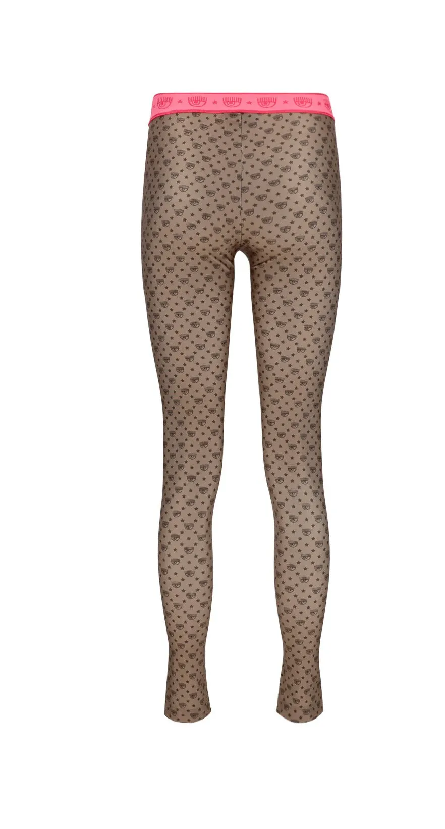 Chiara Ferragni Sumatra Allover Logo Printed Leggings