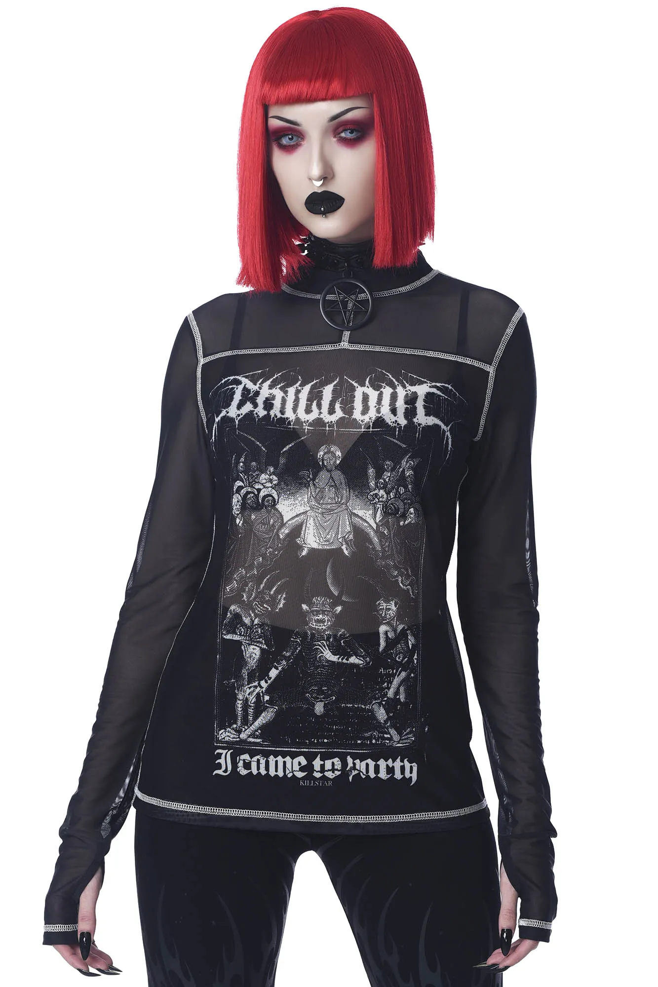 Chill Out Mesh Top - Resurrect
