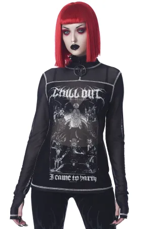 Chill Out Mesh Top - Resurrect
