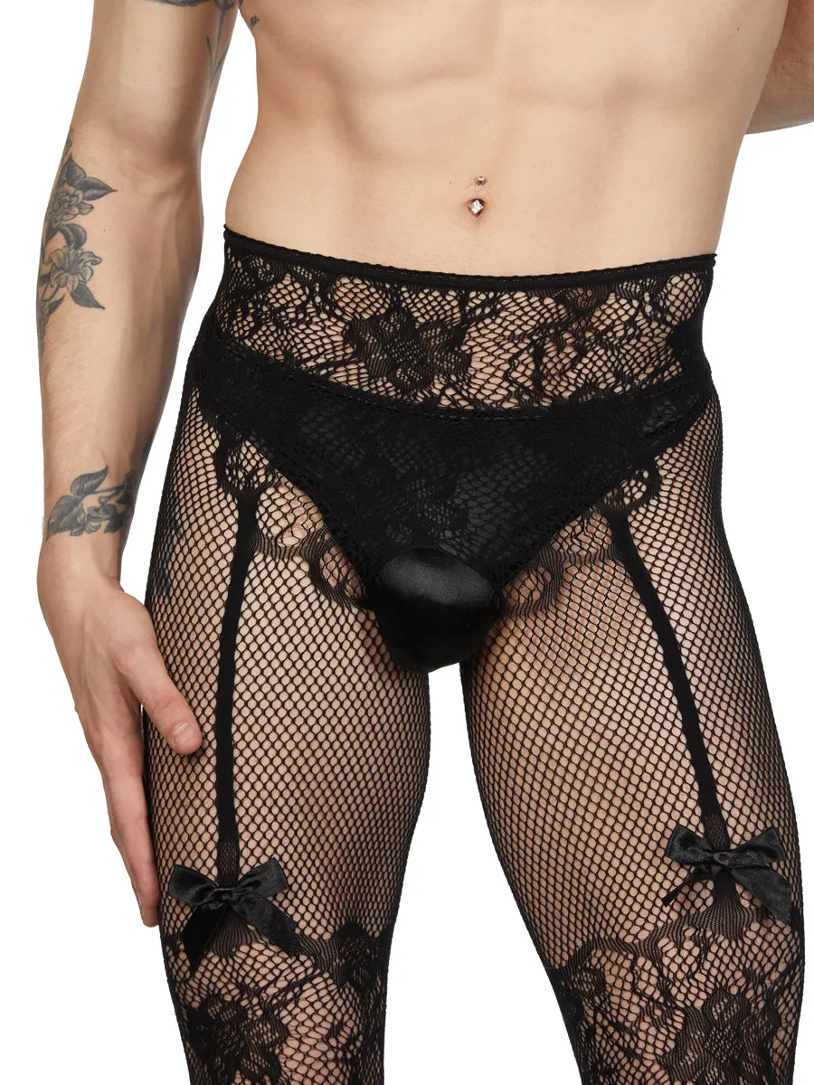 Crotchless Garter Tights
