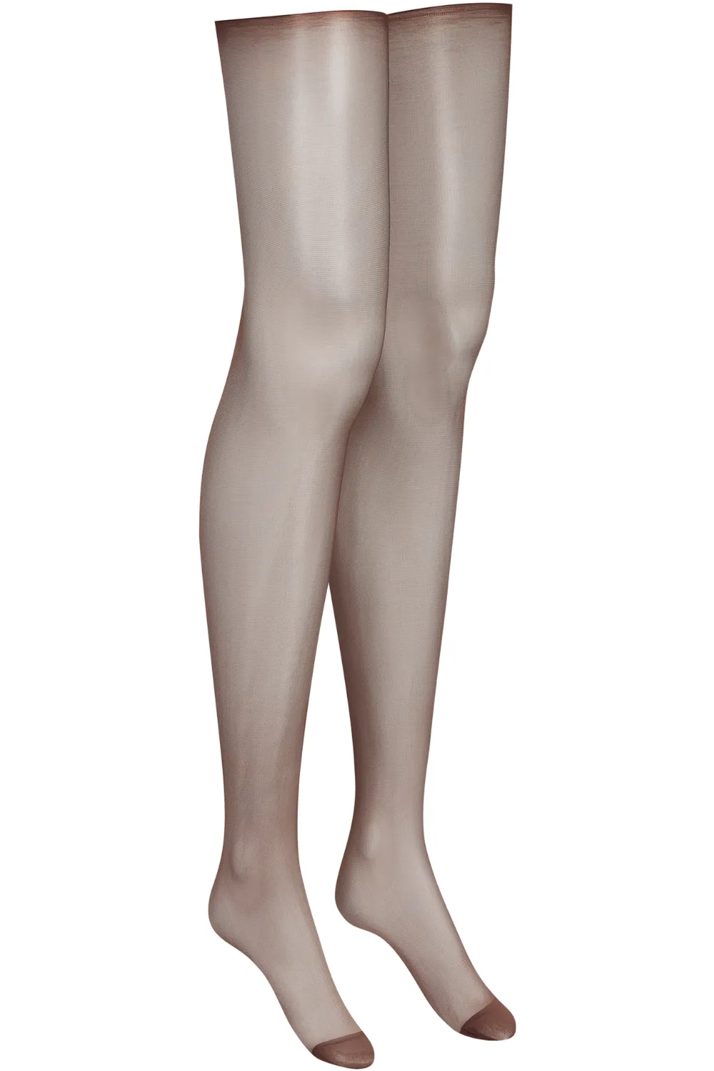 Cut & Curled Stockings 20 denier - Brown