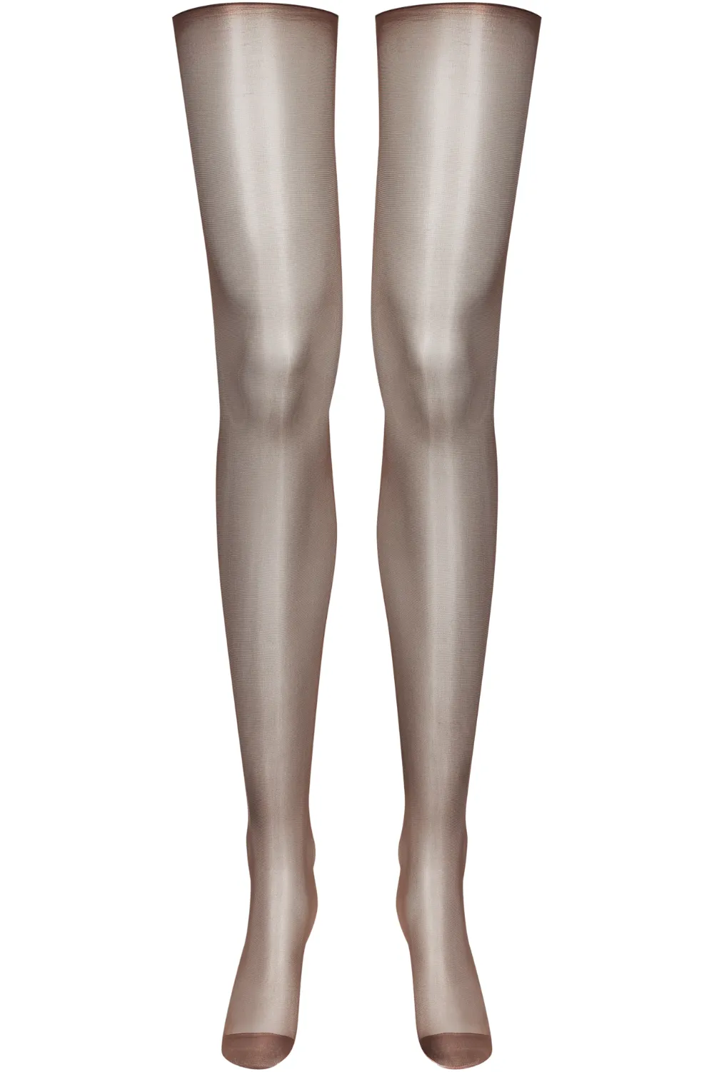 Cut & Curled Stockings 20 denier - Brown