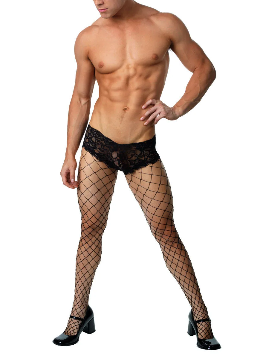 Fishnets and Lace Panty