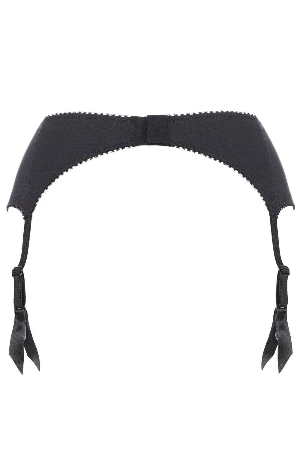 French Connection Suspender Belt in Black