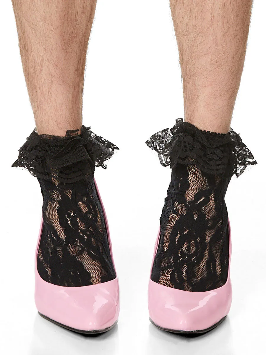 Frilly Lace Anklet Sock