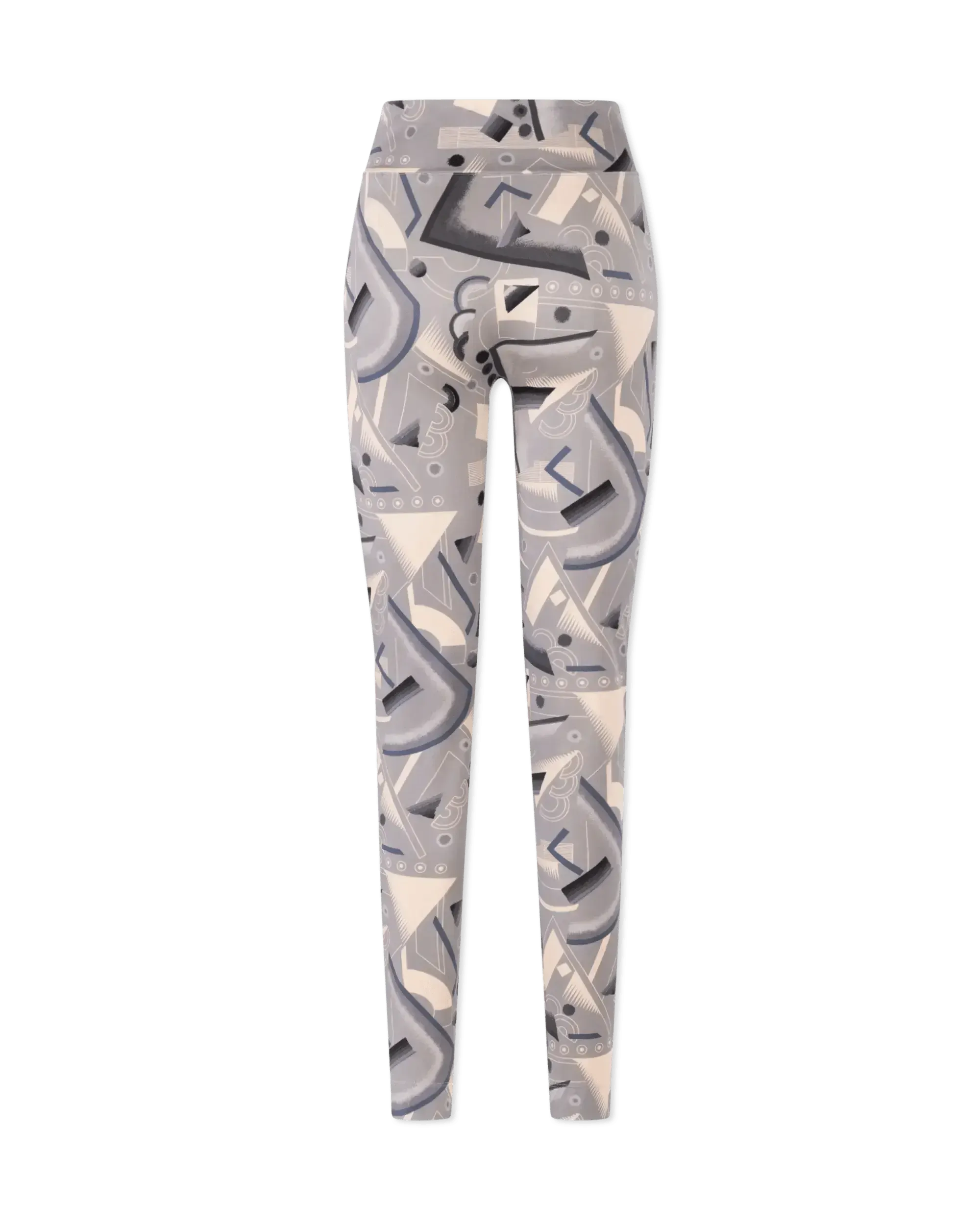 Geometric Print Lycra Leggings