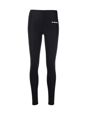 Jil Sander  Logo Printed Leggings