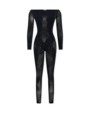 Lace Tattoo Jumpsuit