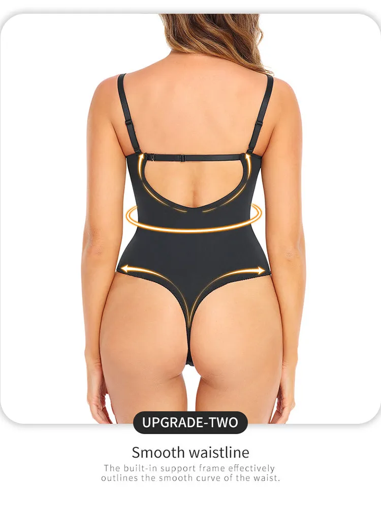 Lace Tummy Control Support Up Suspender Body Shapewear