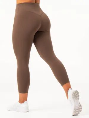 NKD 7/8 Leggings - Chocolate