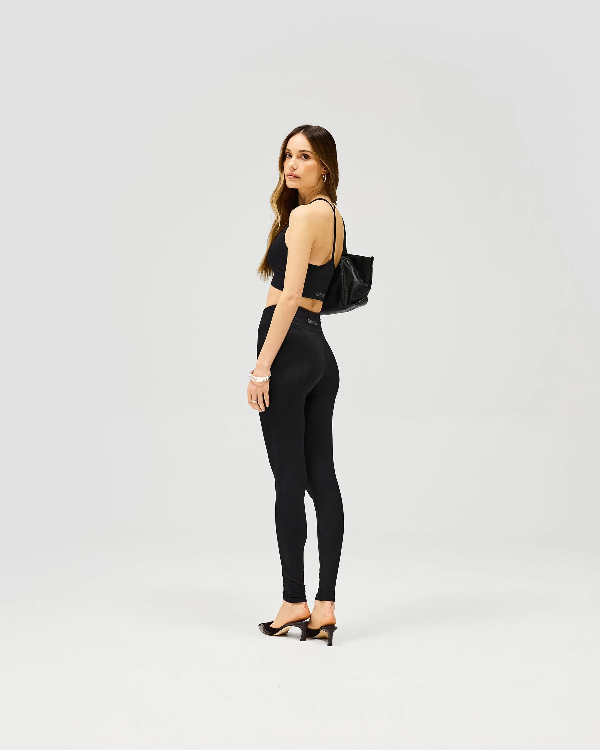 Owners Club Contour Seamless Legging - Jet Black