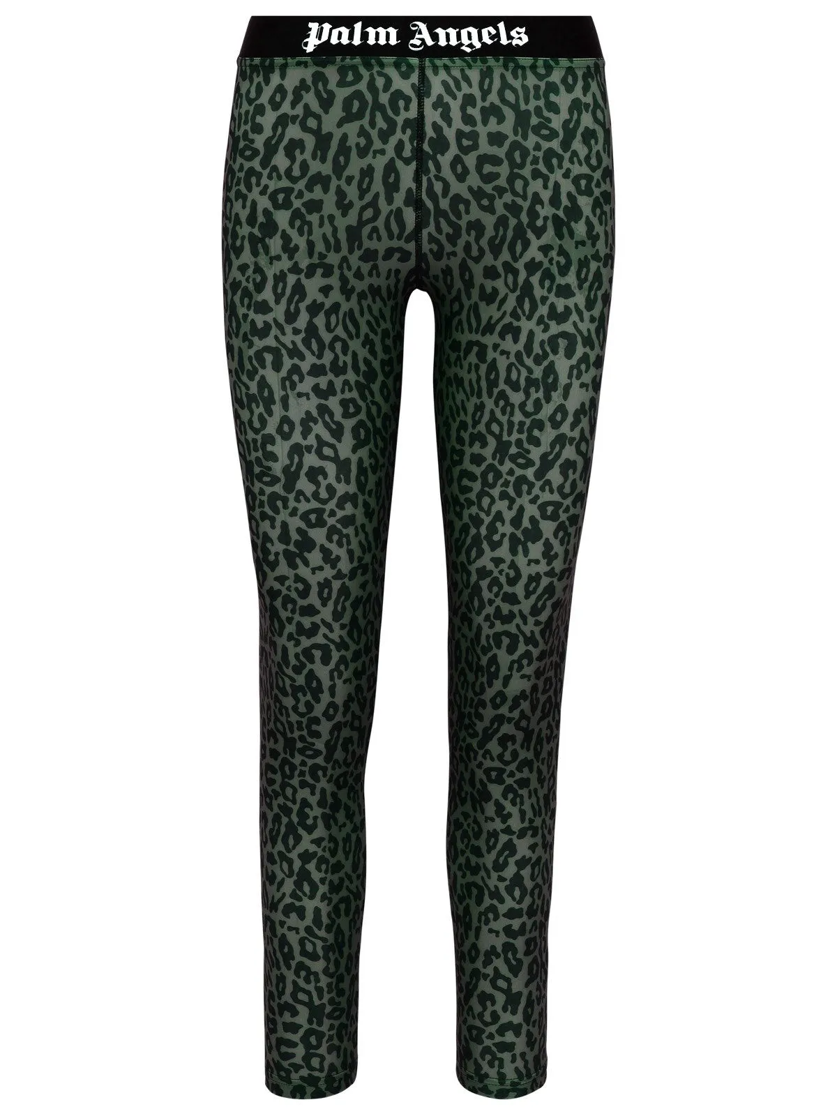 Palm Angels Leopard Printed Stretched Leggings