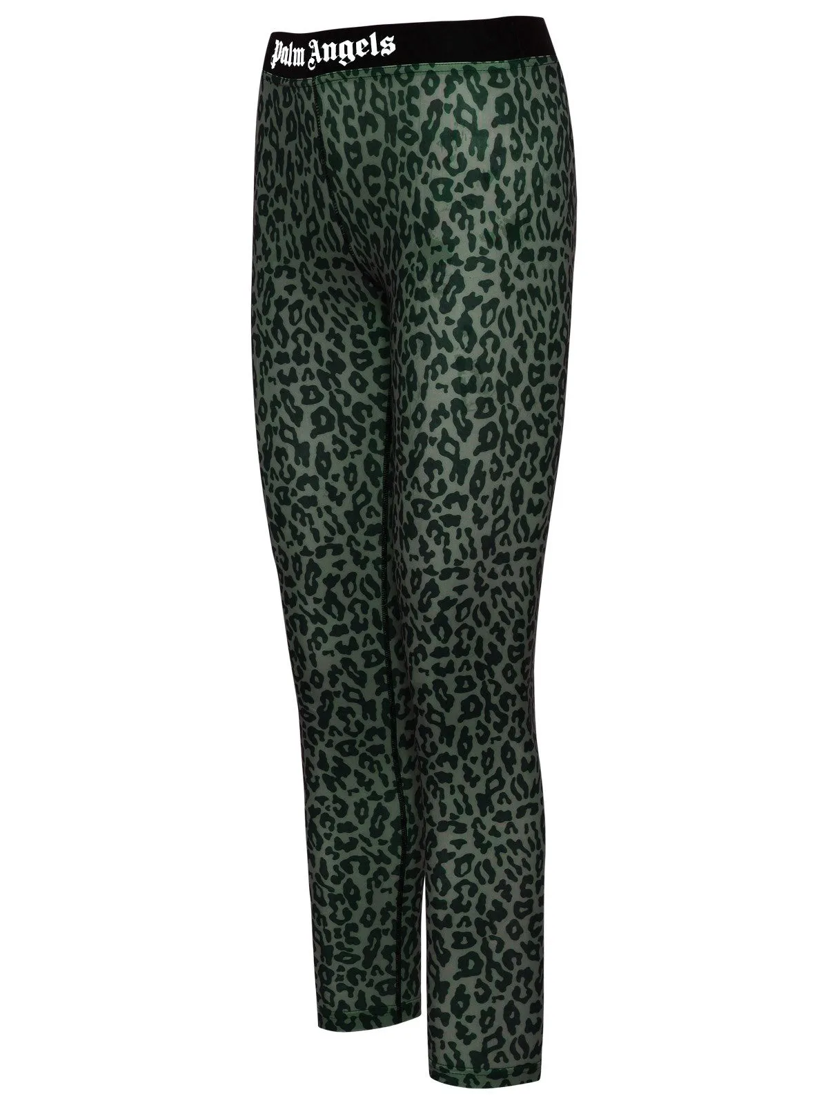 Palm Angels Leopard Printed Stretched Leggings