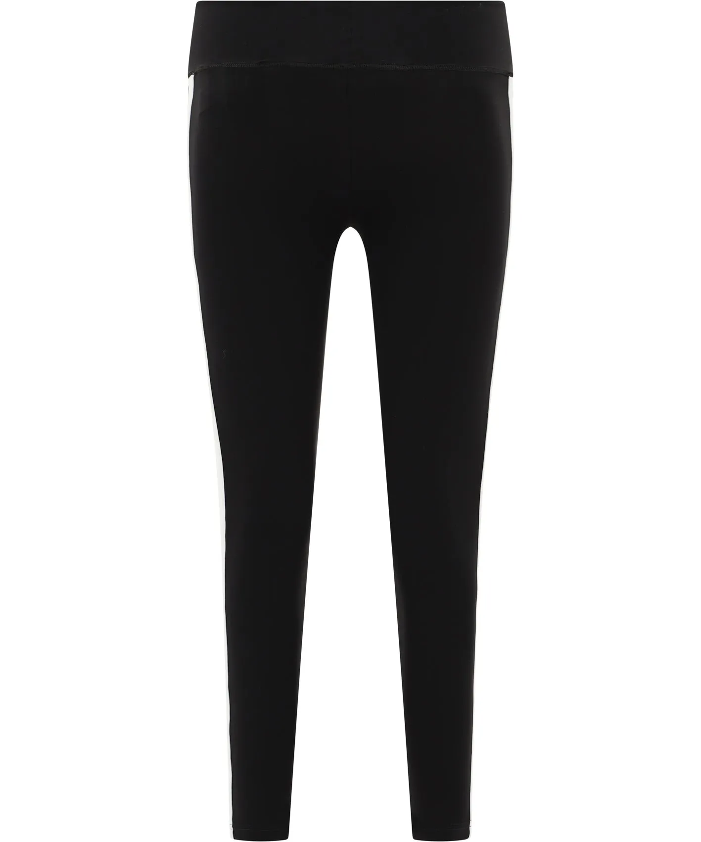 Palm Angels Stripe Detailed Logo Printed Leggings