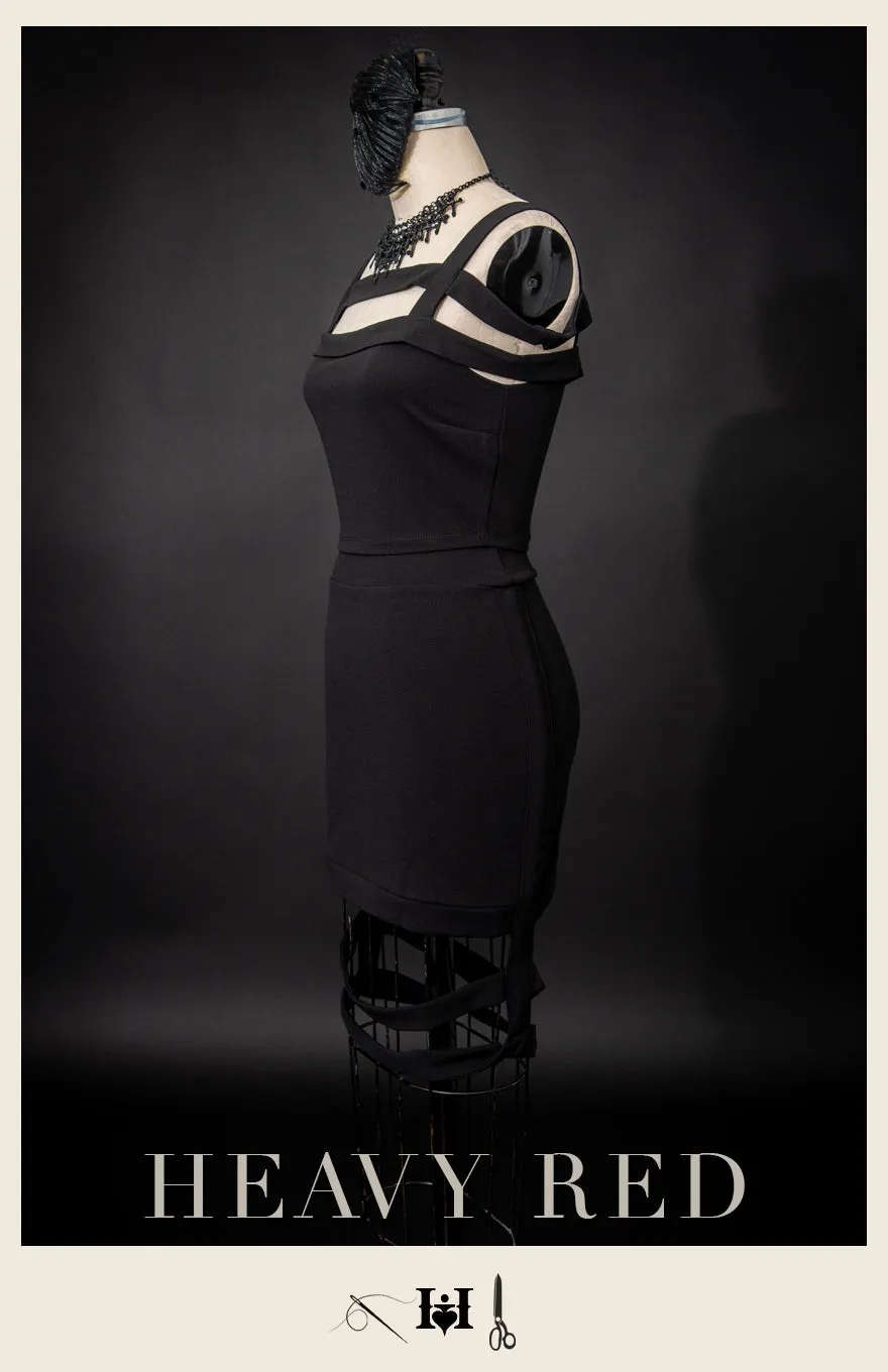 Parisian Bondage Shirt & Skirt Set