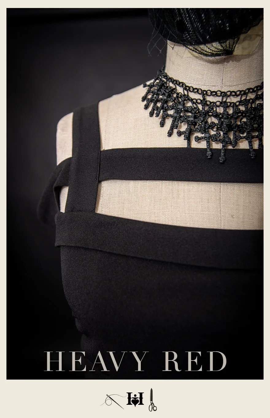 Parisian Bondage Shirt & Skirt Set
