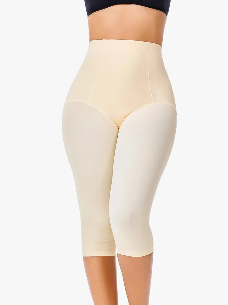 Post-Liposuction High-Waisted Compression Shorts for Women