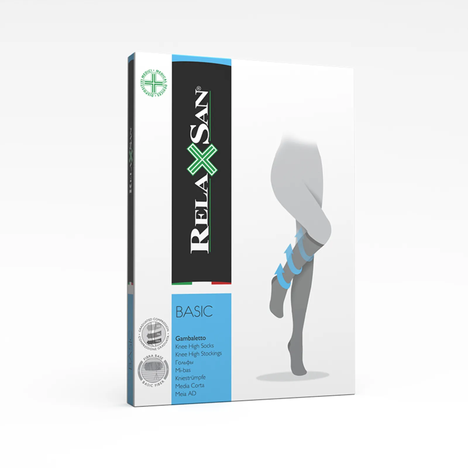 RelaxSan Basic 850 Knee-High Compression Socks