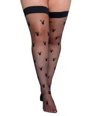 Roma Confidential Playboy Bunny Noir Stockings Queen Black