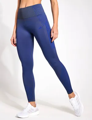 Seamless Branded 7/8 Leggings - Shadow Navy