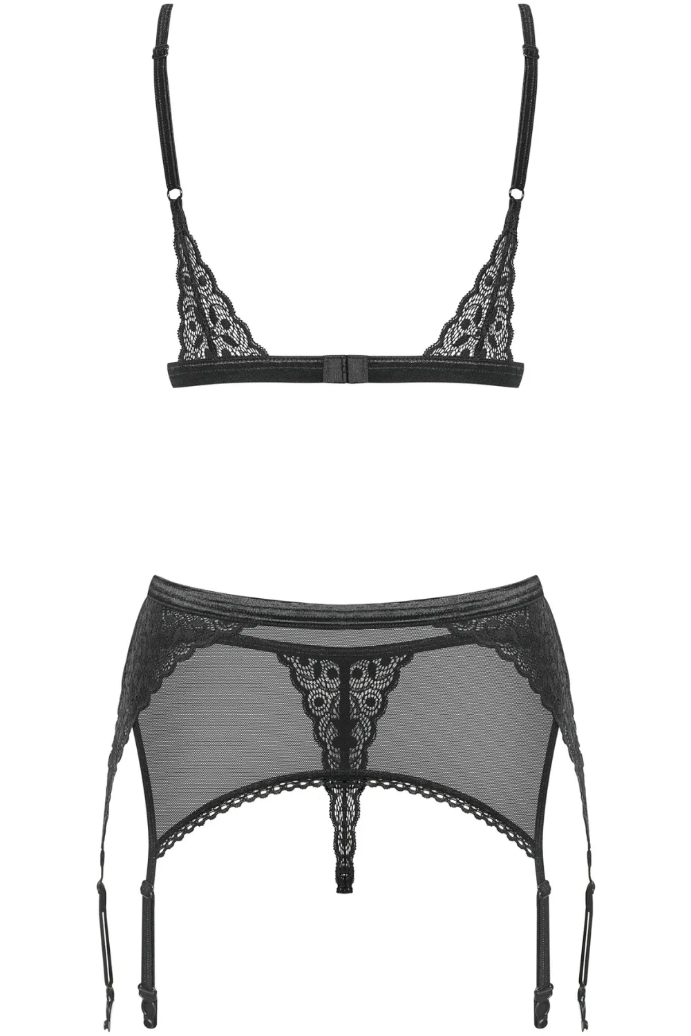 Shibu Bra, Thong & Garter Belt