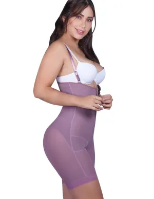 Siluet PL1 Postpartum Mid-Thigh Full Body Shaper with abdominal reinforcement