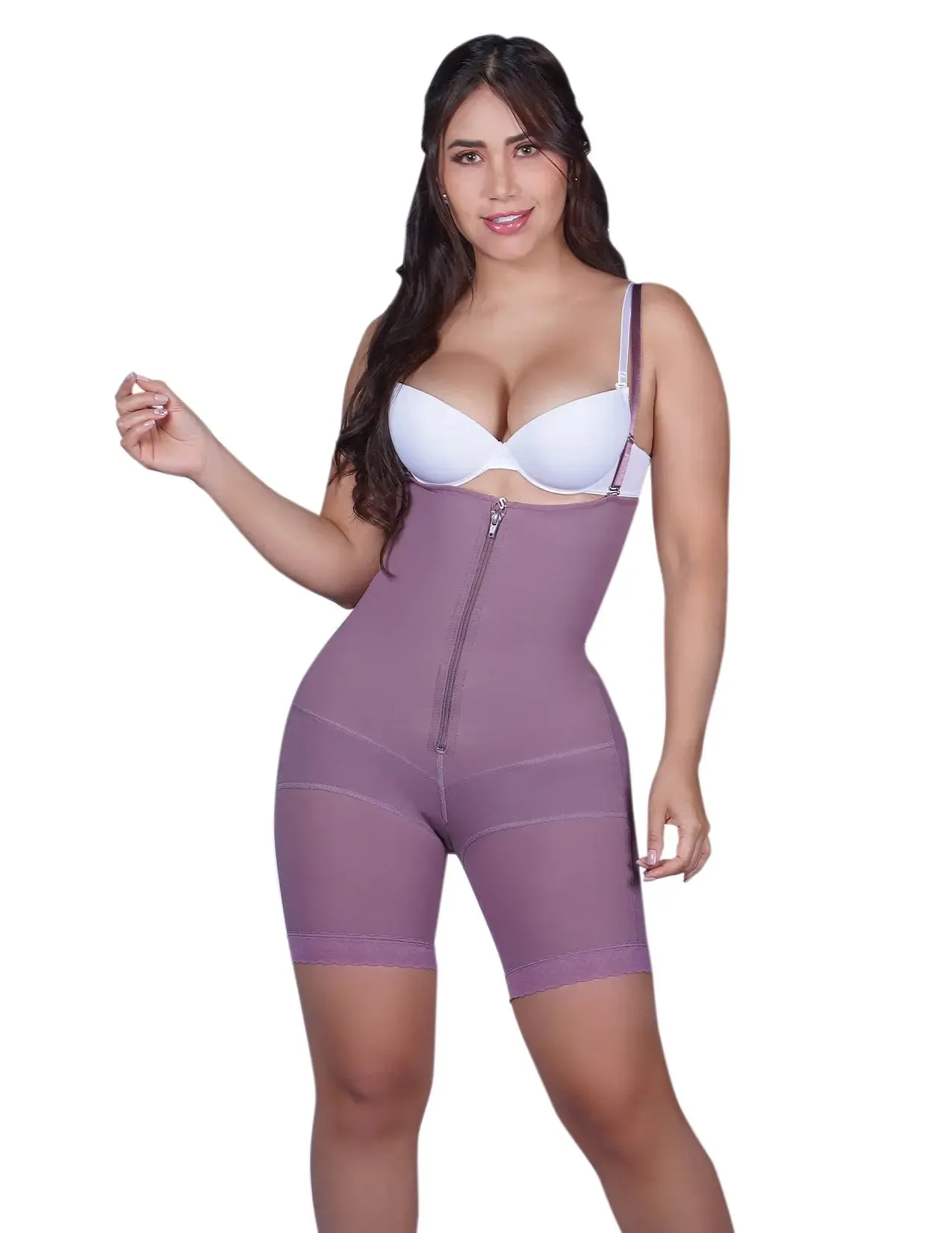 Siluet PL1 Postpartum Mid-Thigh Full Body Shaper with abdominal reinforcement