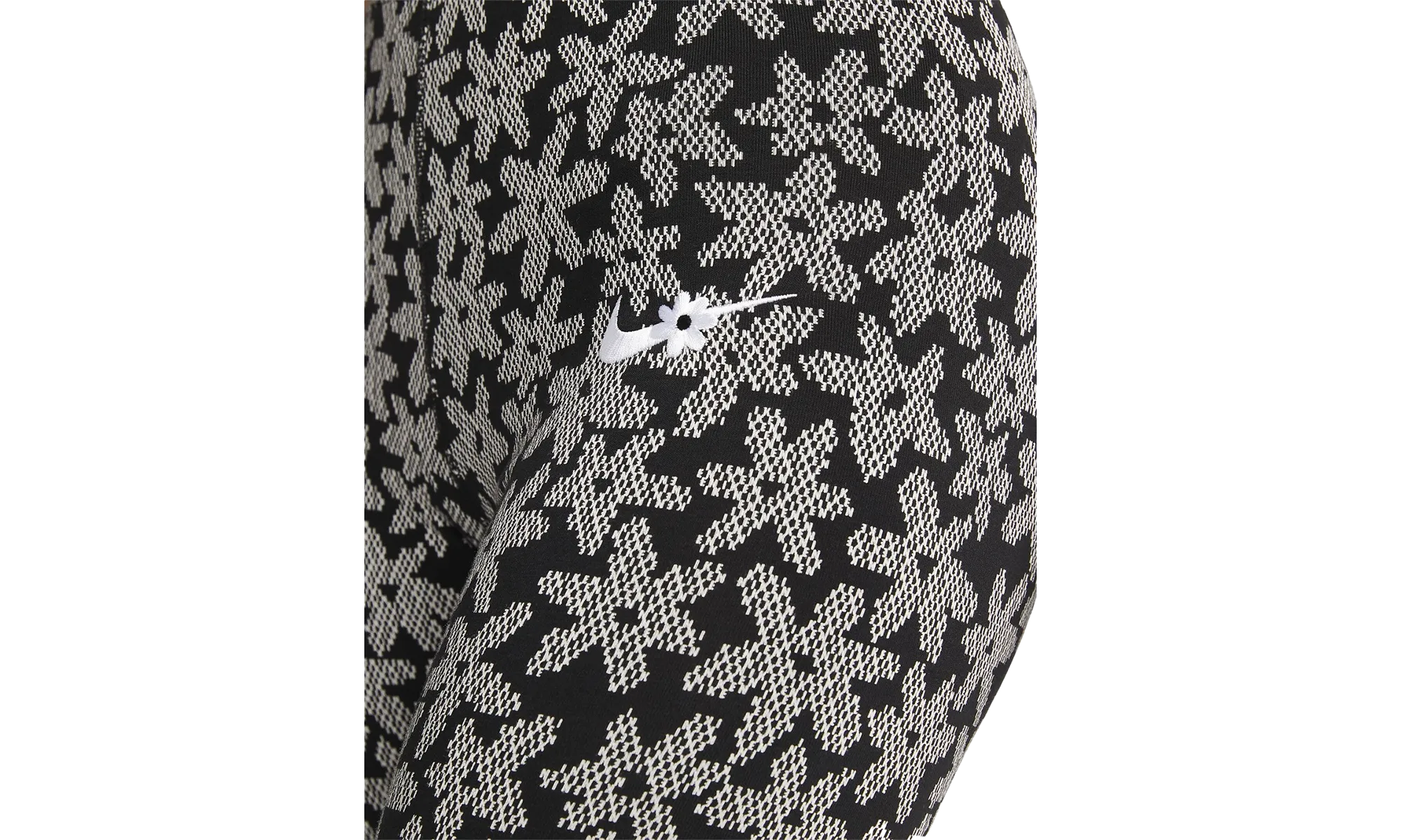Sportswear Printed High Waist Leggings WMNS "Black/White"