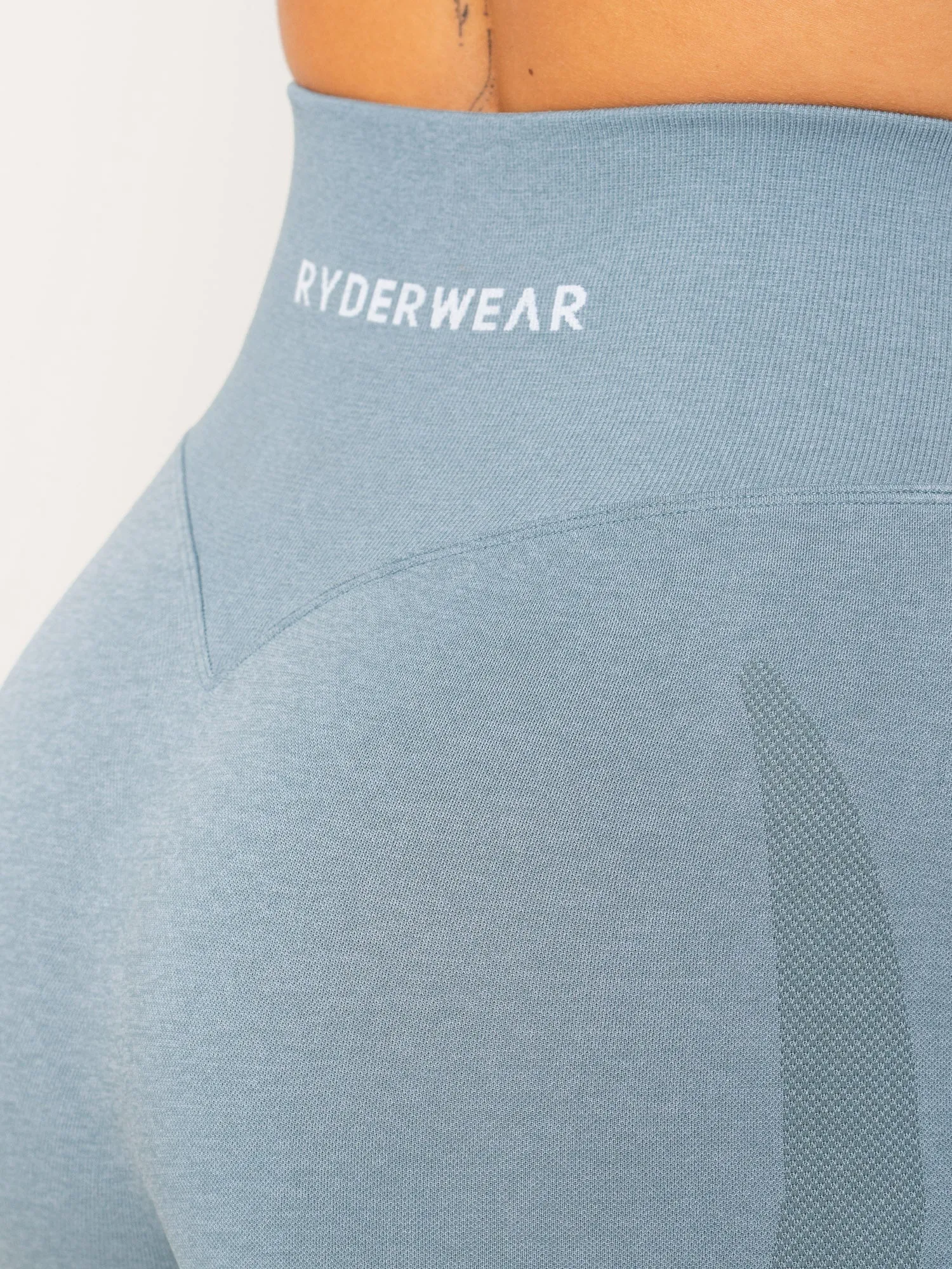 Staples Seamless Leggings - Petrol Marl