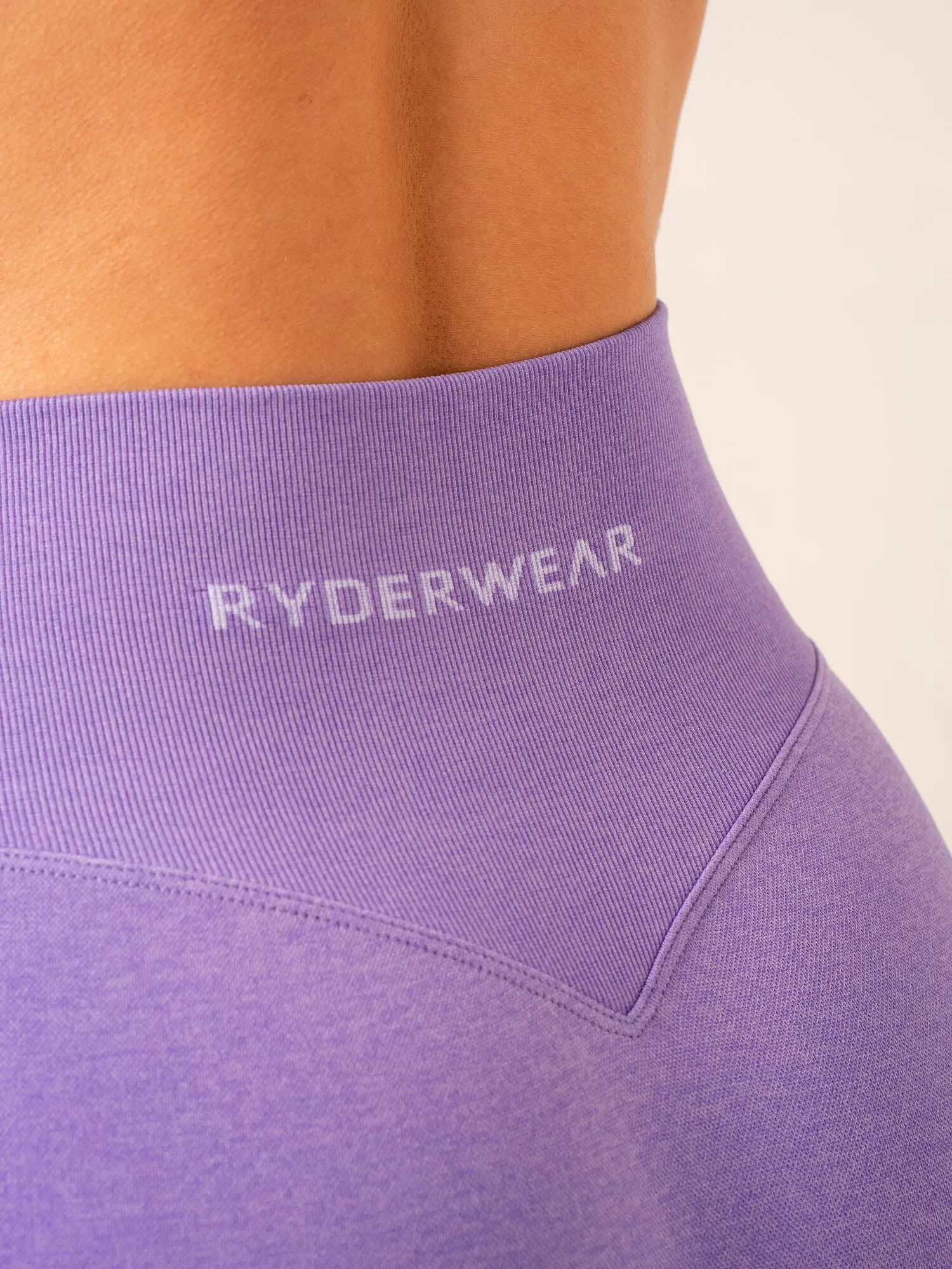 Staples Seamless Leggings - Violet Marl