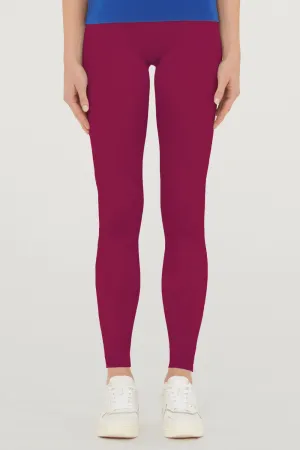 The Workout High Waisted Leggings Mineral Red