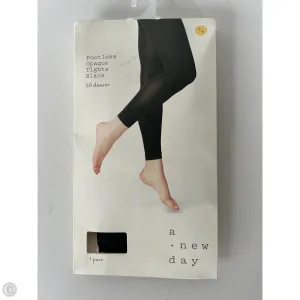 Tights By A New Day In Black, Size: S