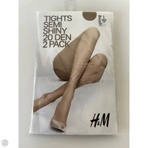 Tights By H&m In Tan, Size: S