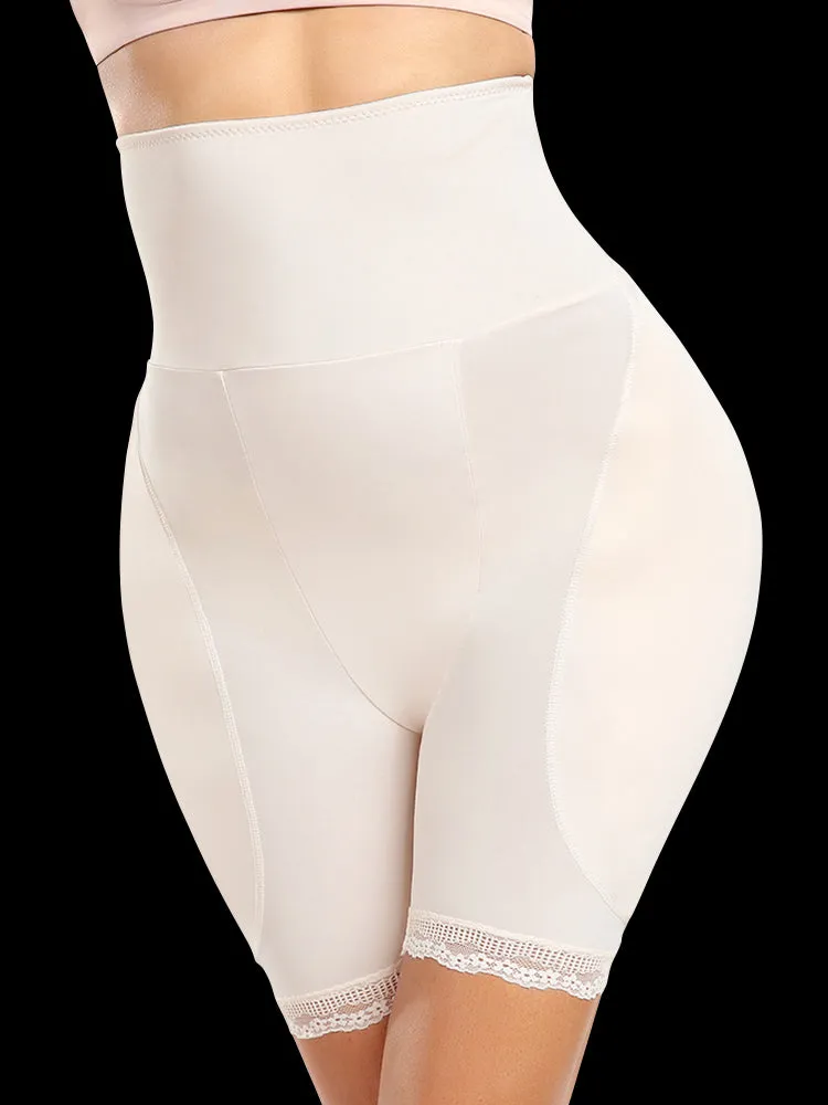Tummy Control Hip Enhance Tights Shaperwear with Removable Padding