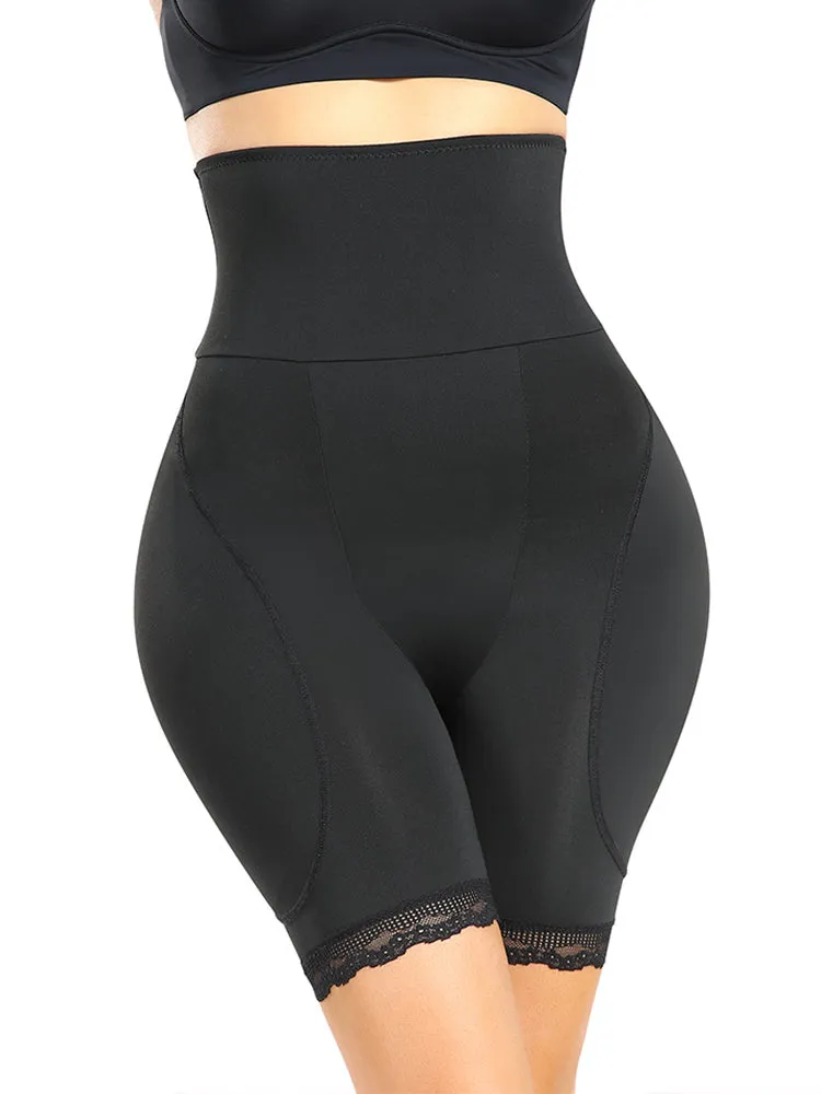 Tummy Control Hip Enhance Tights Shaperwear with Removable Padding
