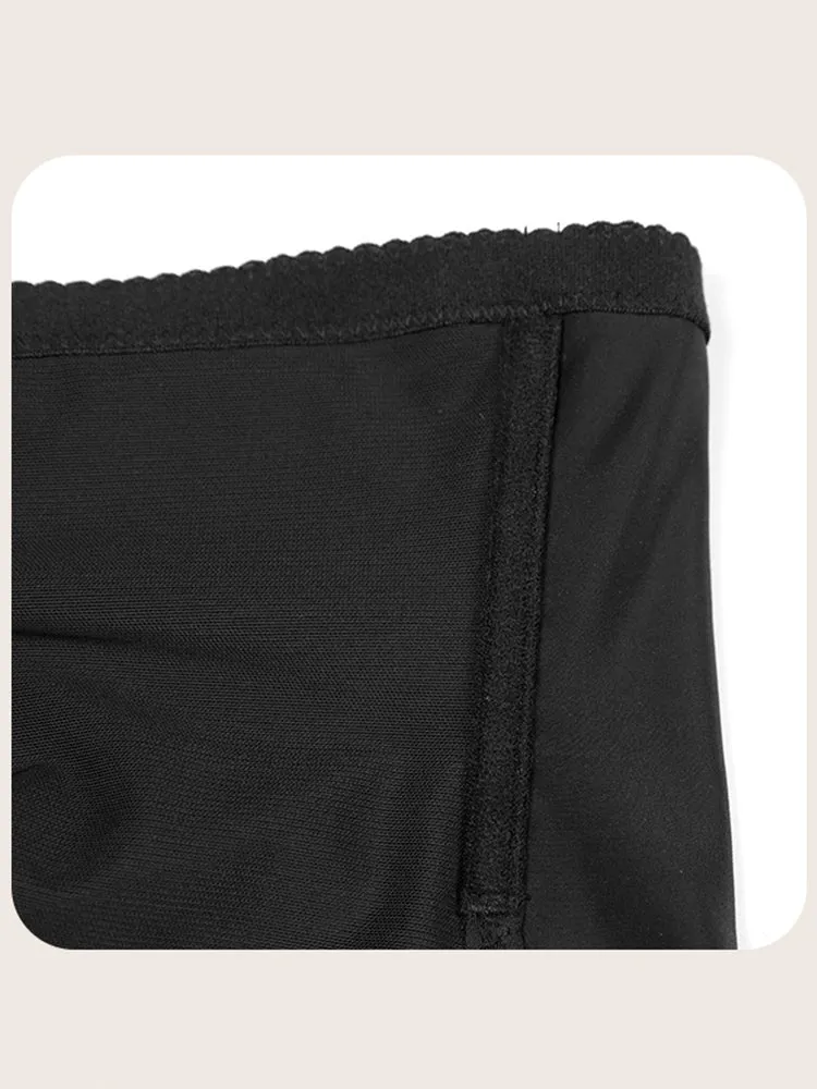Tummy Control Lace High Waist Tights Hourglass Shapewear