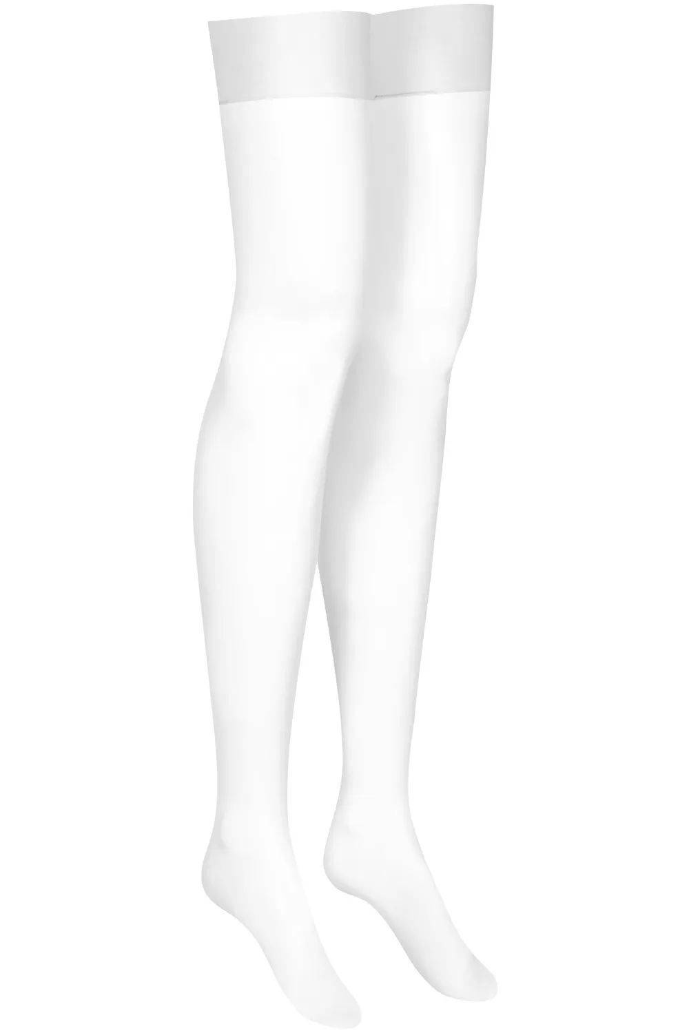 White Nylon Stockings 15 Denier