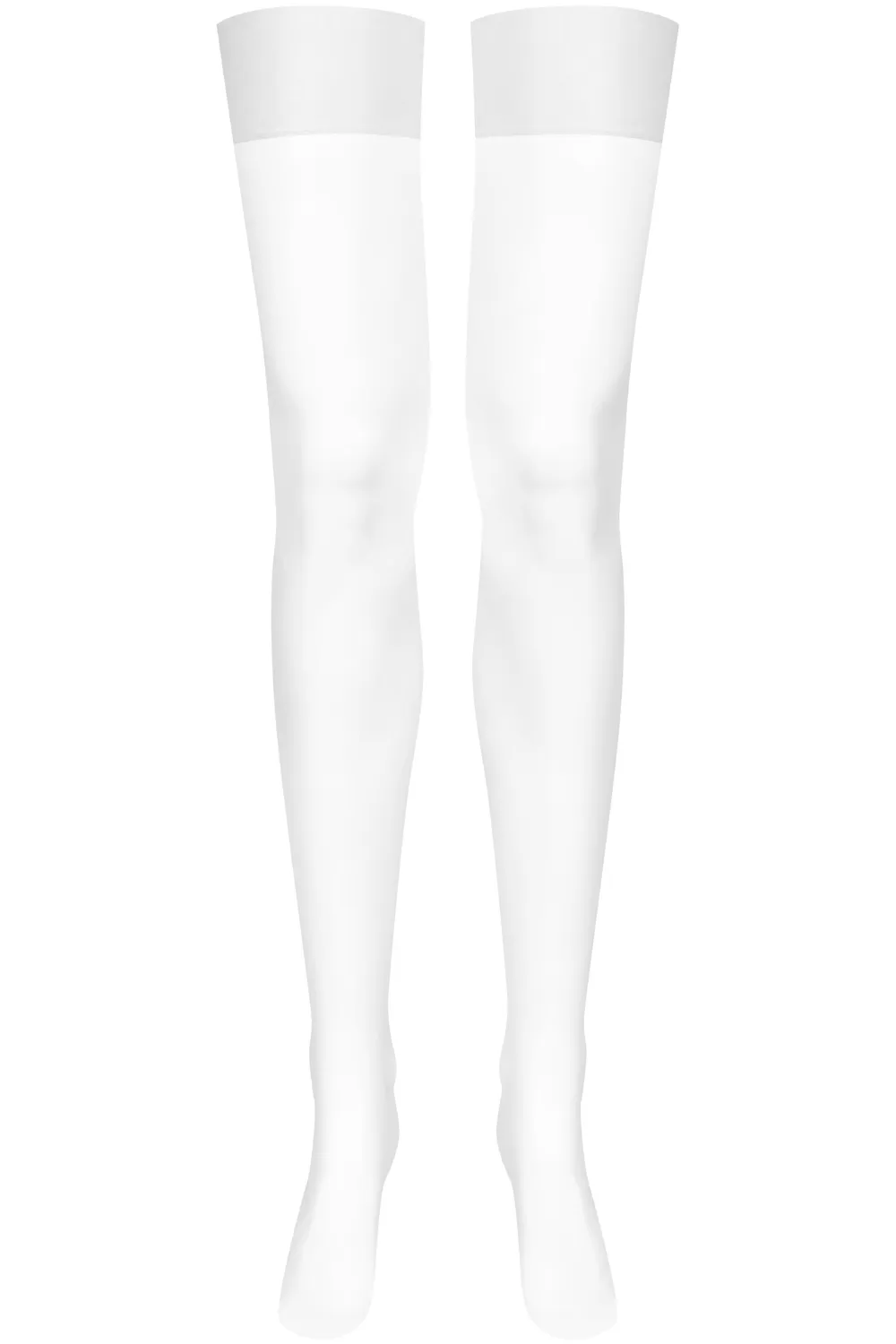 White Nylon Stockings 15 Denier