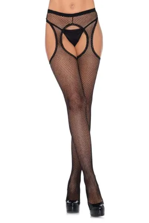 Wicked West Suspender Tights