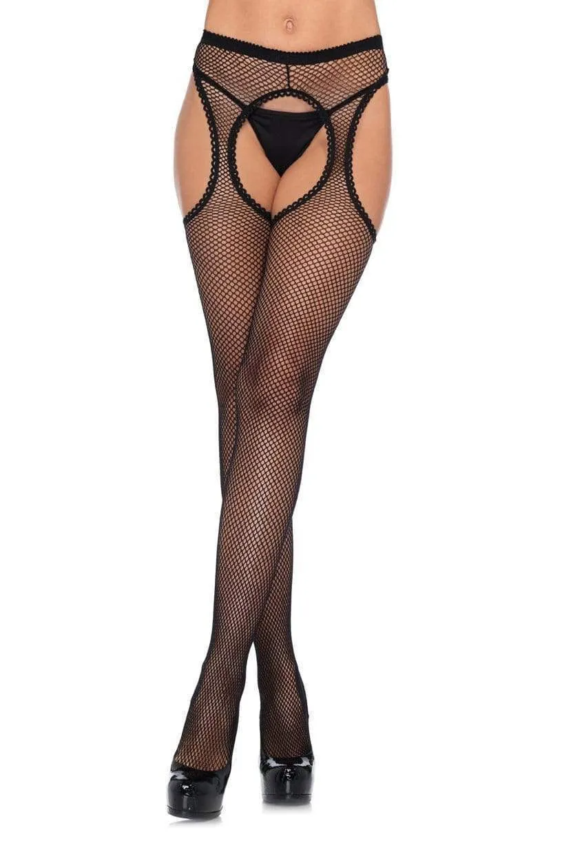 Wicked West Suspender Tights