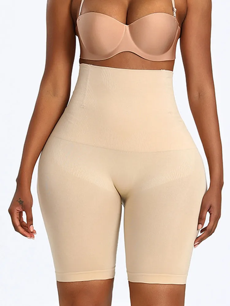 Women's Seamless Shapewear Shorts Tummy Control Thigh Slimmer High Waist
